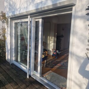 Hebe - Schiebetür Aussenansicht