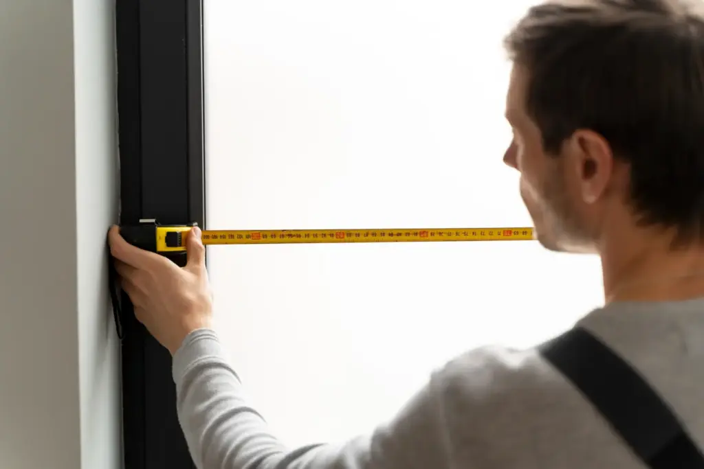 Fenster ausmessen