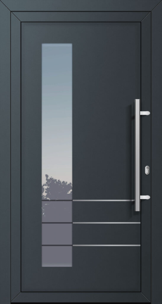 Aluminium Haustür 203
