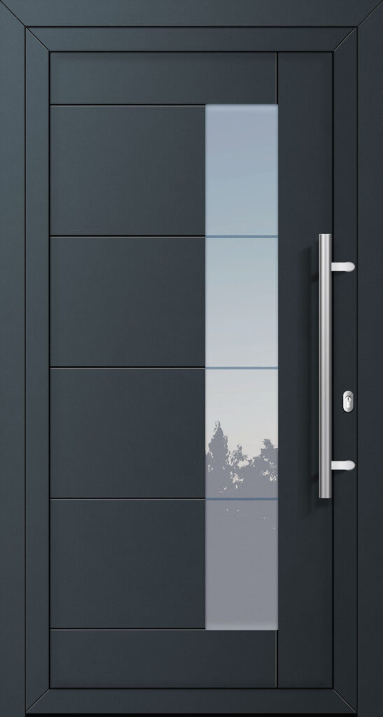 Aluminium Haustür 208